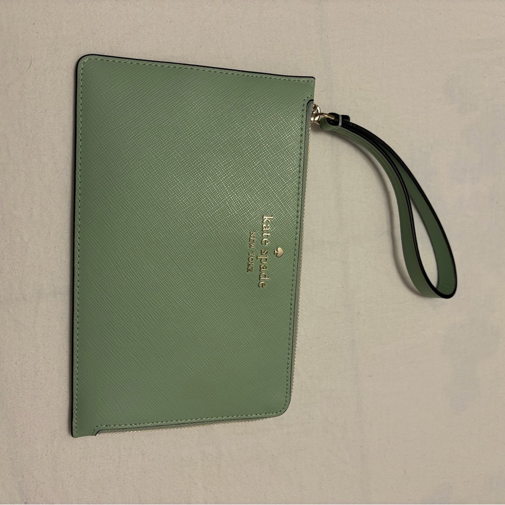 Kate Spade Mint Green Clutch